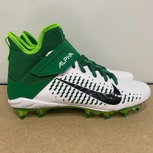 NEW Nike Men's Football Cleats Green/White 13 M US